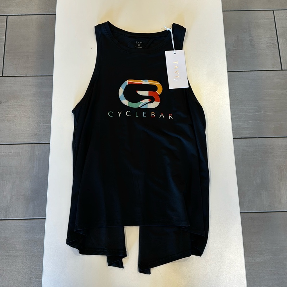 CycleBar Tavi Tie Back Tank